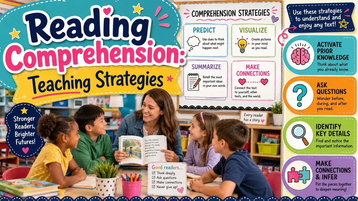 Video thumbnail for Reading Comprehension: Teaching Strategies.